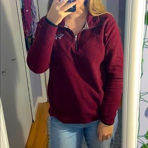 PINK Fleece Quarter Zip